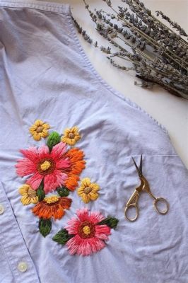 how to cover the back of embroidery on clothes how to create a personalized embroidery design