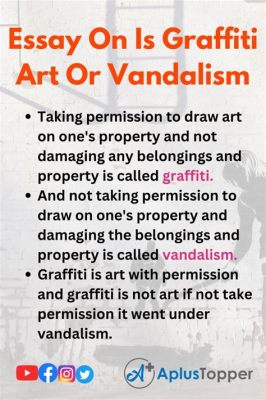 Is Graffiti Art or Vandalism Essay: A Canvas of Chaos or a Stroke of Genius?